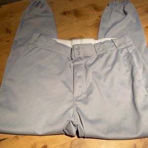 Russell Athletic Grey Gray Sports Baseball Pants Sz XL